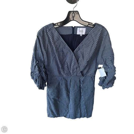 Dress Casual Short By Joa In Blue & White, Size: M