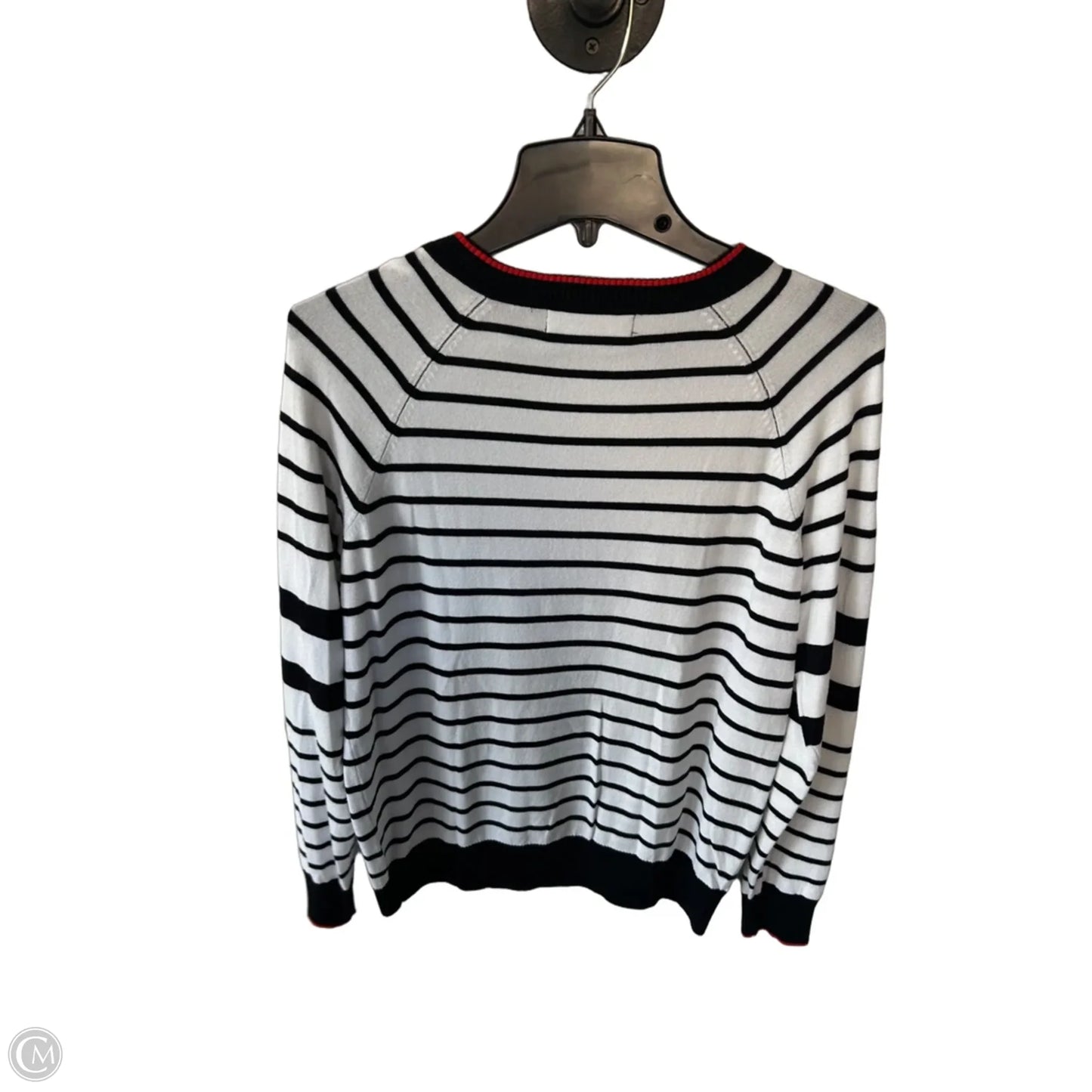 Sweater By 525 America In Black & White, Size: L