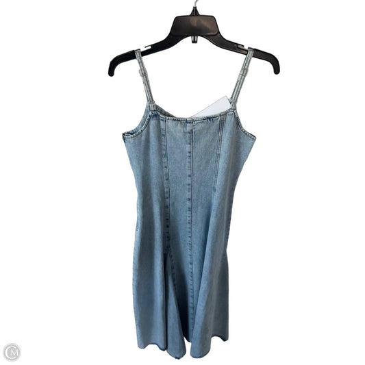 Dress Casual Midi By Cma In Blue Denim, Size: M