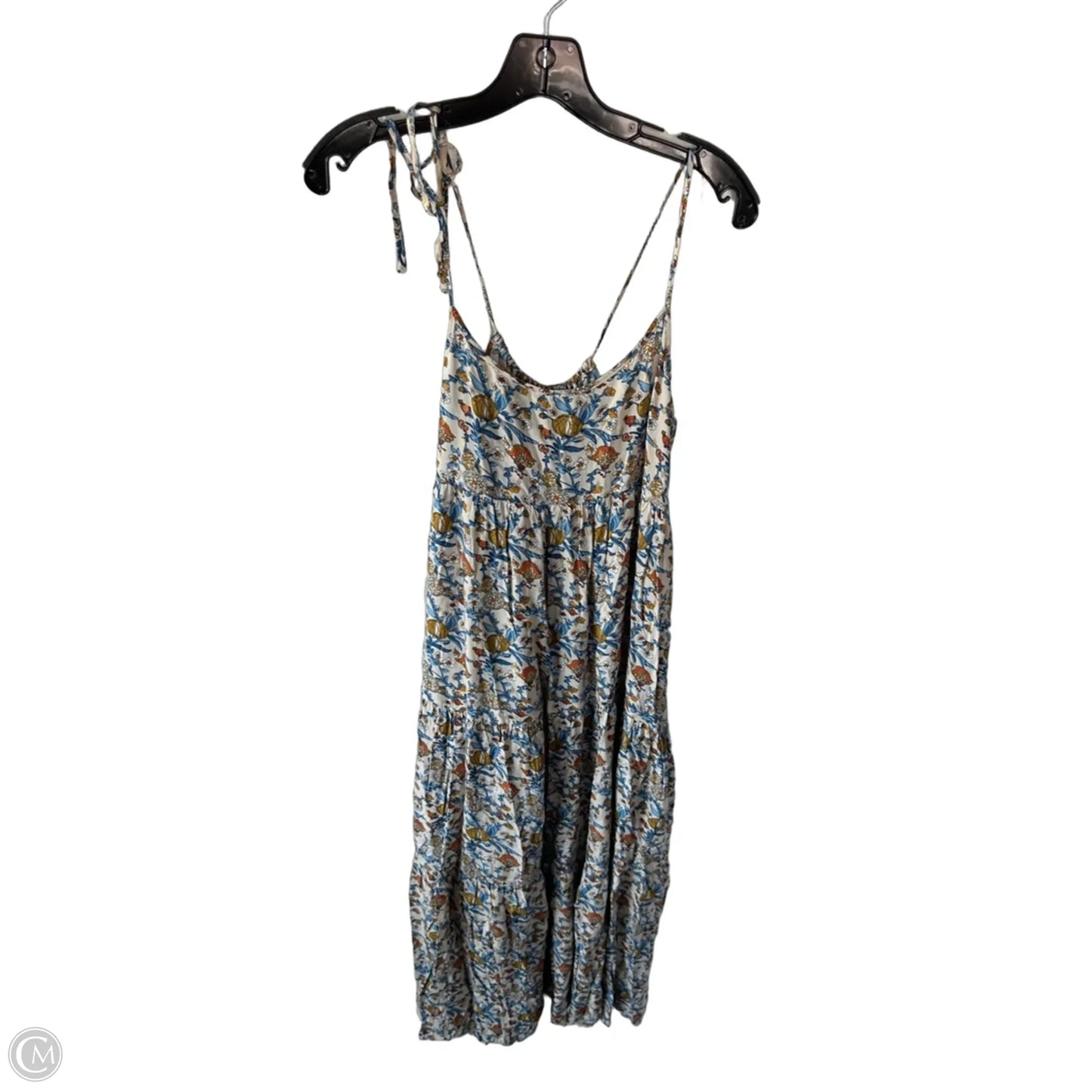 Dress Casual Maxi By Natural Life In Cream & Green, Size: Xl
