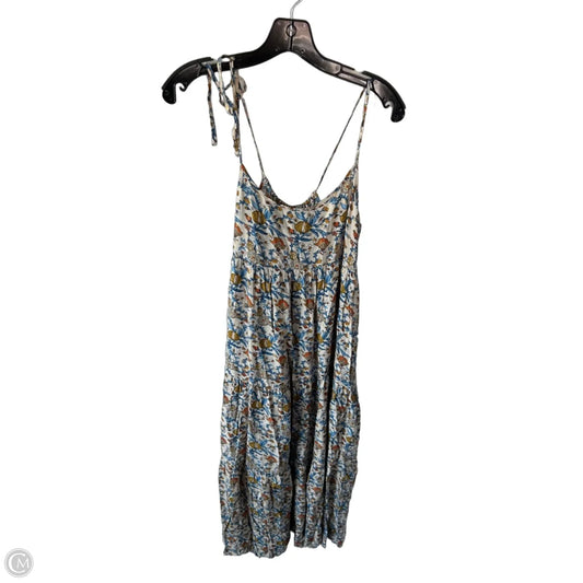 Dress Casual Maxi By Natural Life In Cream & Green, Size: Xl