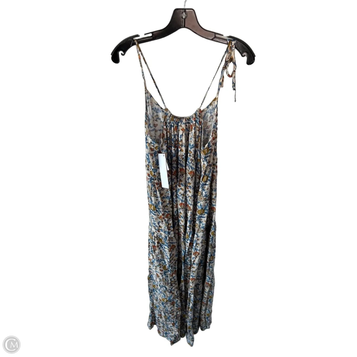 Dress Casual Maxi By Natural Life In Cream & Green, Size: Xl