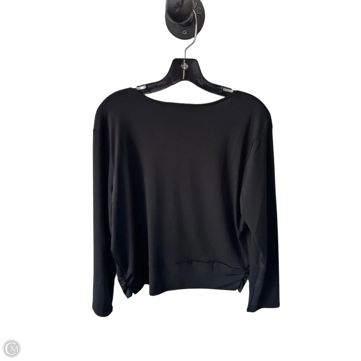 Top Long Sleeve By Banana Republic In Black, Size: Xl