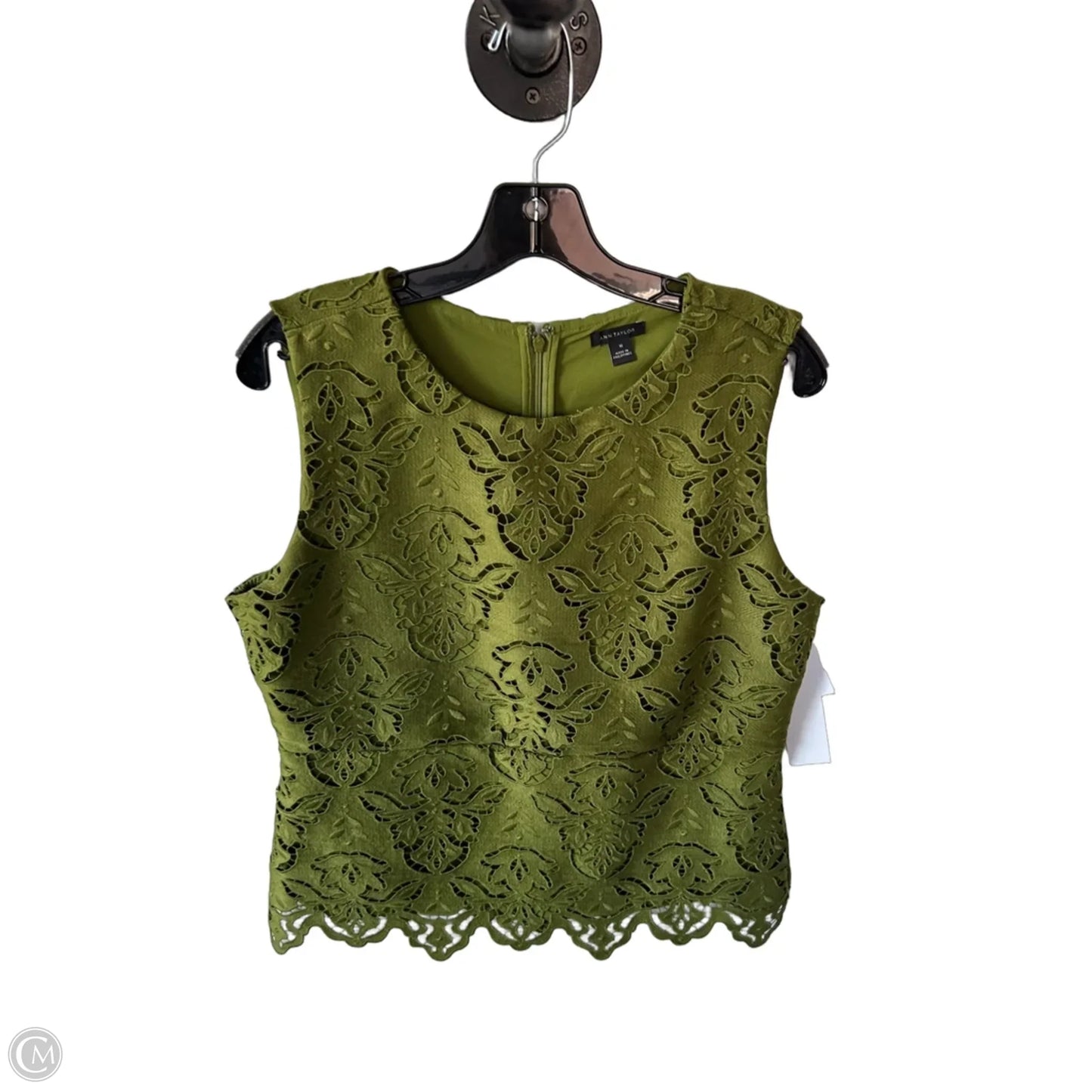 Skirt Set 2pc By Ann Taylor In Green, Size: 8p