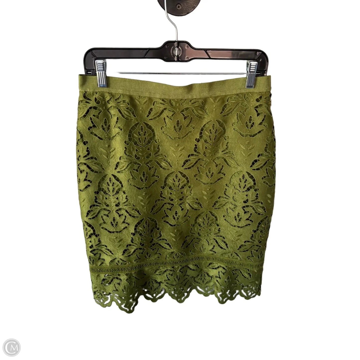 Skirt Set 2pc By Ann Taylor In Green, Size: 8p