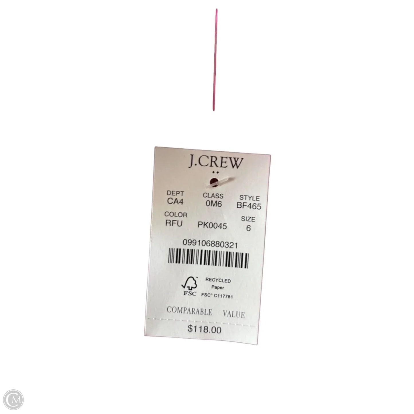 Dress Work By J. Crew In Pink, Size: S
