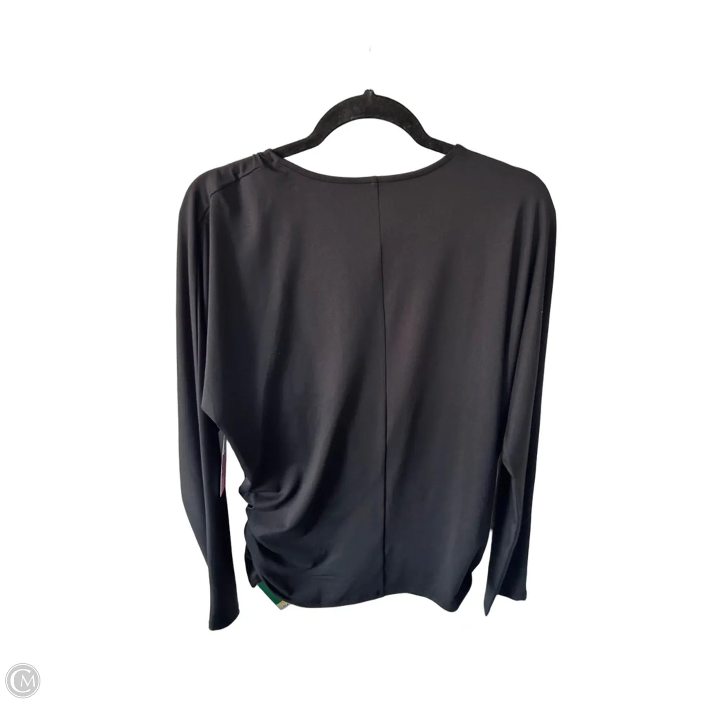 Athletic Top Long Sleeve Crewneck By Halara In Black, Size: Xl