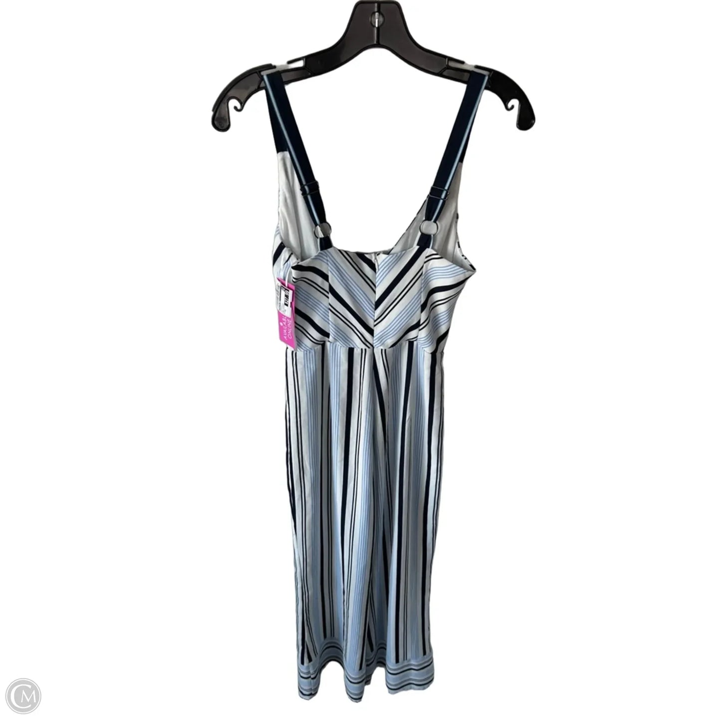 Jumpsuit By Adelyn Rae In Blue & White, Size: Xs