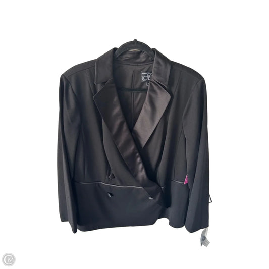 Blazer By Alex Evenings In Black, Size: 2x
