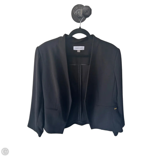 Blazer By Calvin Klein In Black, Size: 1x