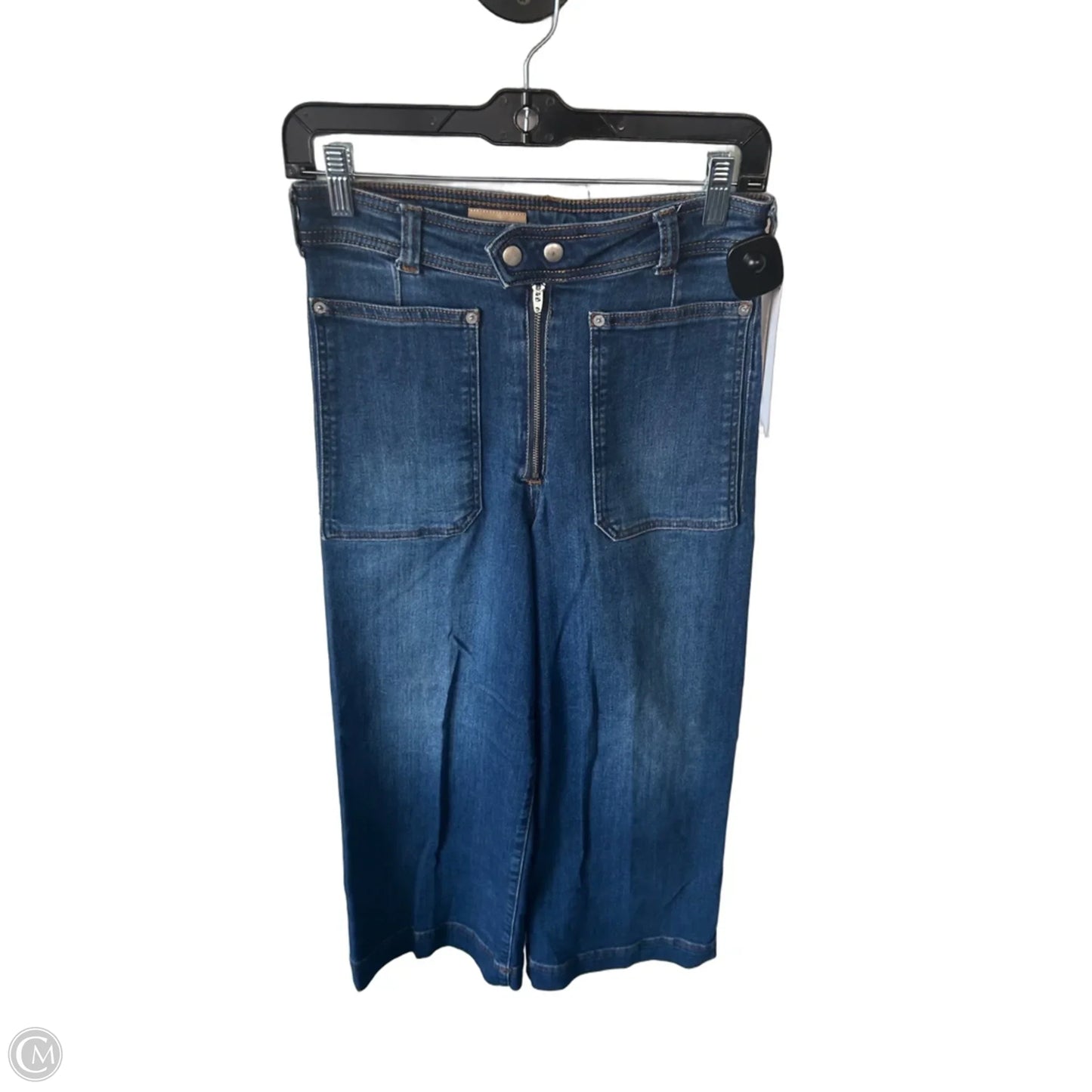 Jeans Wide Leg By Pilcro In Blue Denim, Size: 4