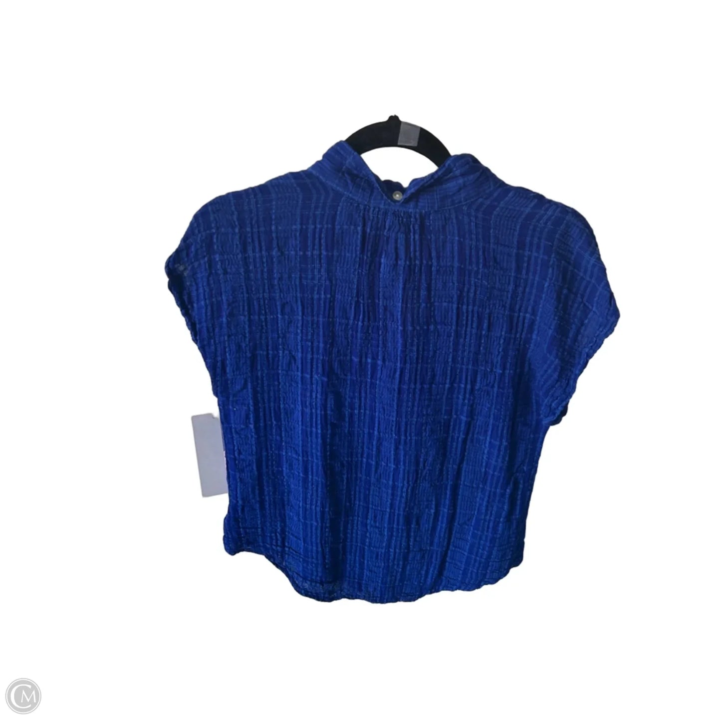 Top Short Sleeve By Cloth & Stone In Blue, Size: S