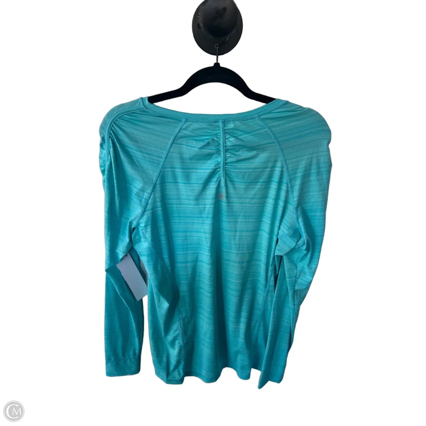 Athletic Top Long Sleeve Crewneck By Athleta In Blue, Size: Xl