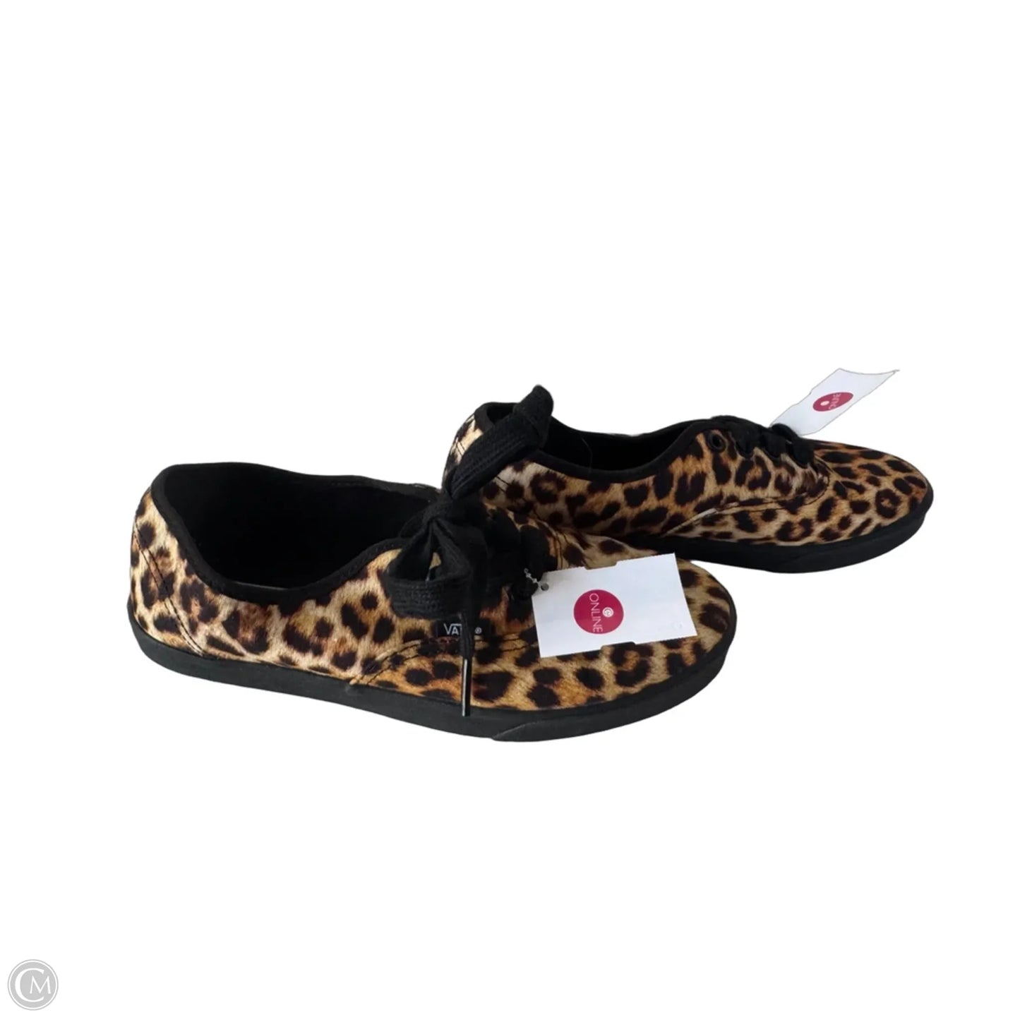Shoes Sneakers By Vans In Black & Brown, Size: 7.5