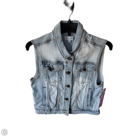 Vest Other By Grace & Lace In Blue Denim, Size: S