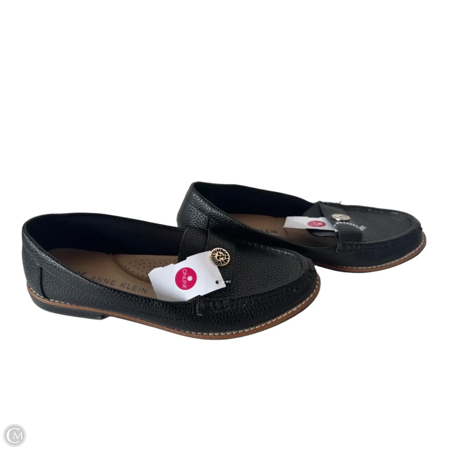 Shoes Flats By Anne Klein In Black, Size: 7.5