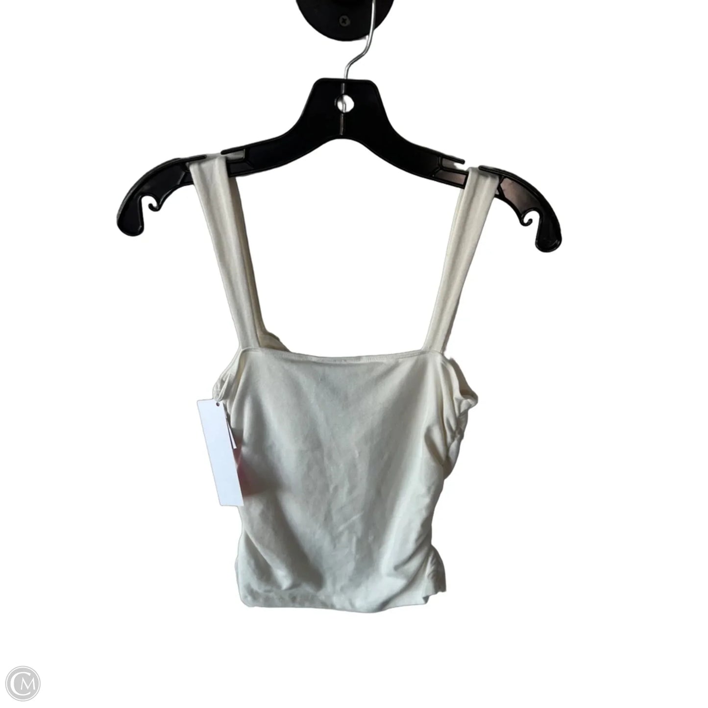 Top Sleeveless By Reformation In Cream, Size: M