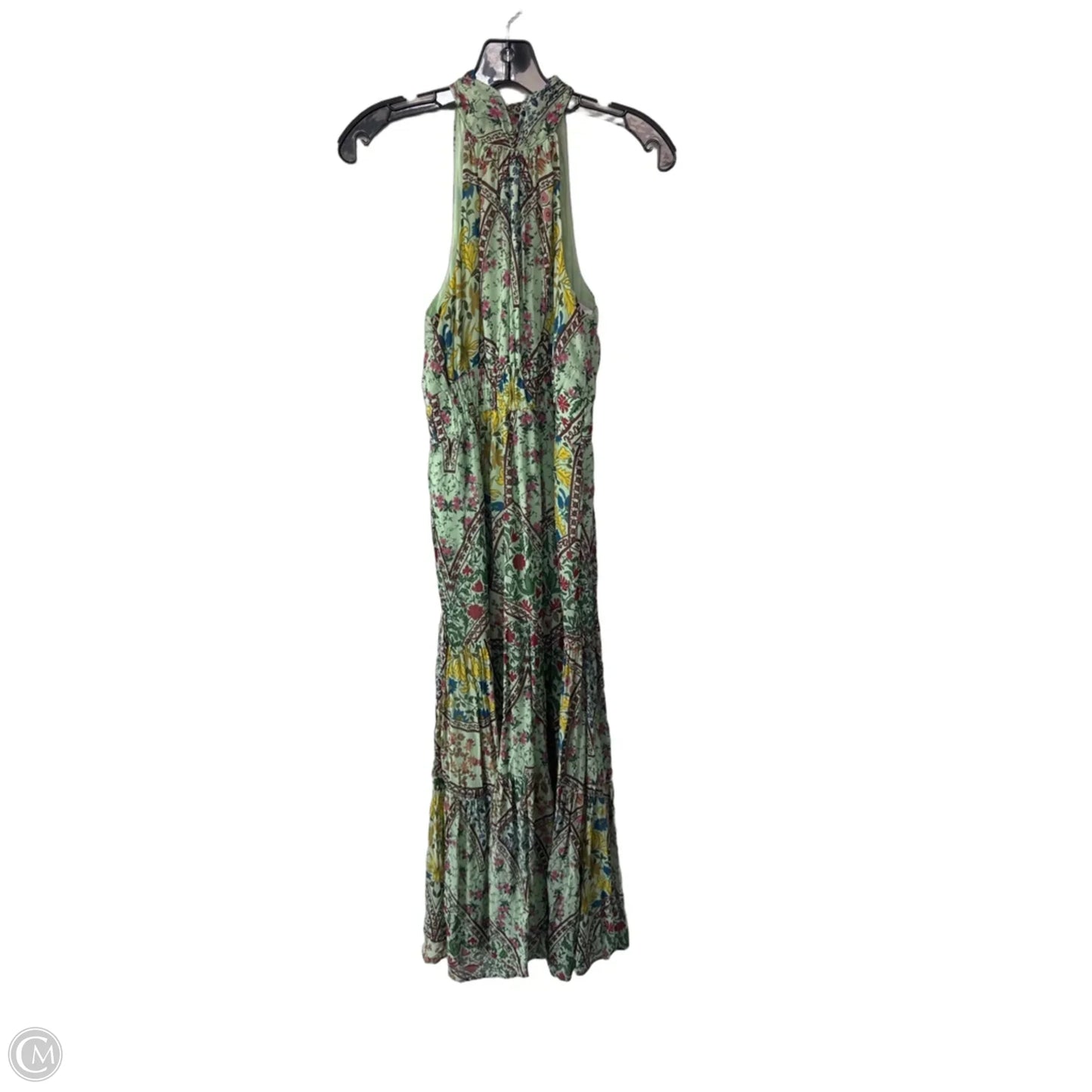 Dress Casual Maxi By Anthropologie In Green, Size: Xs