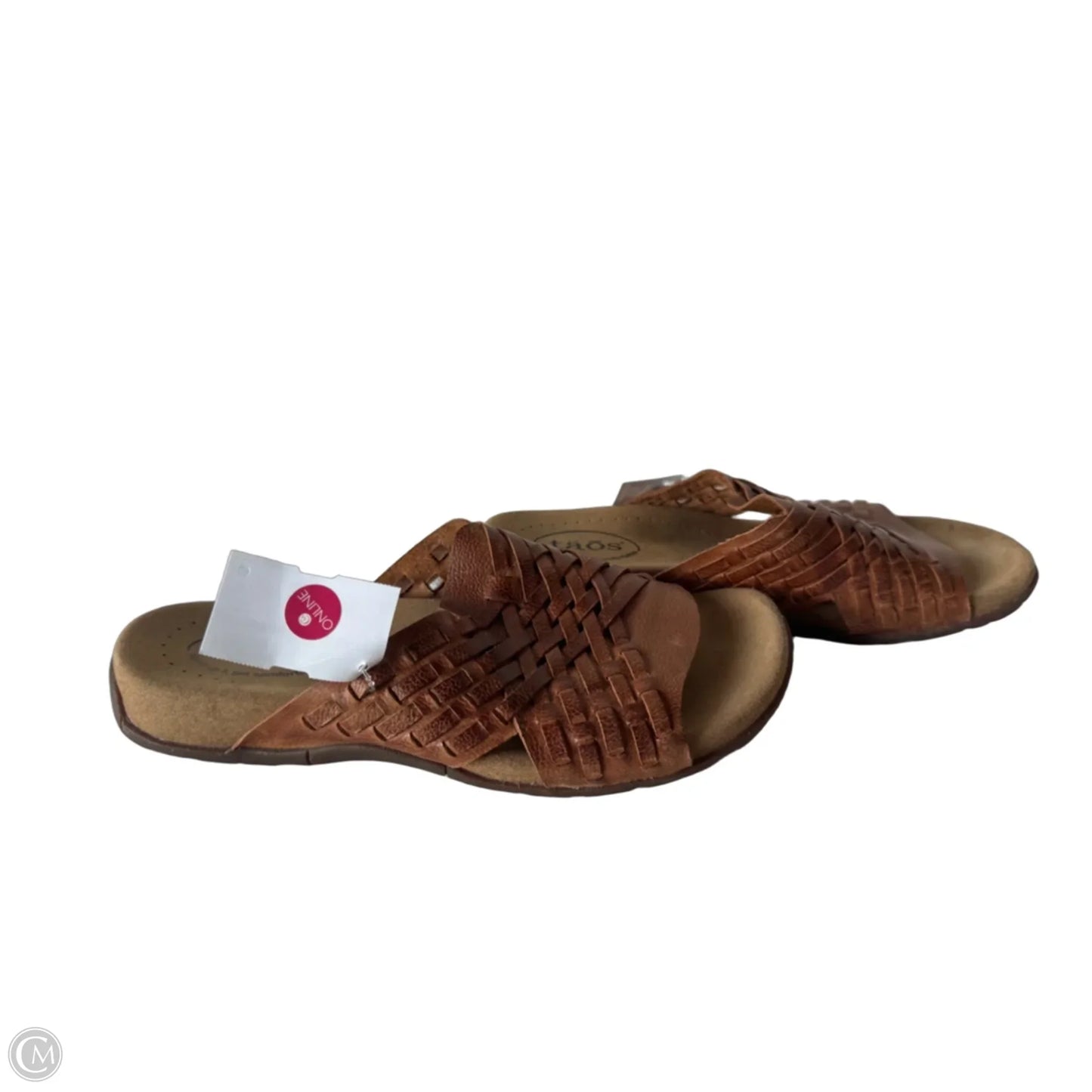 Sandals Flats By Taos In Brown, Size: 9
