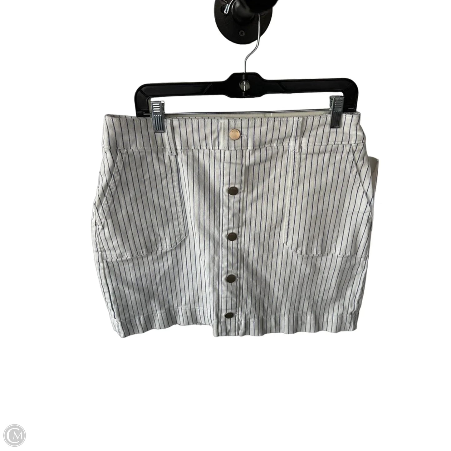 Skort By Chicos In Blue & White, Size: 10
