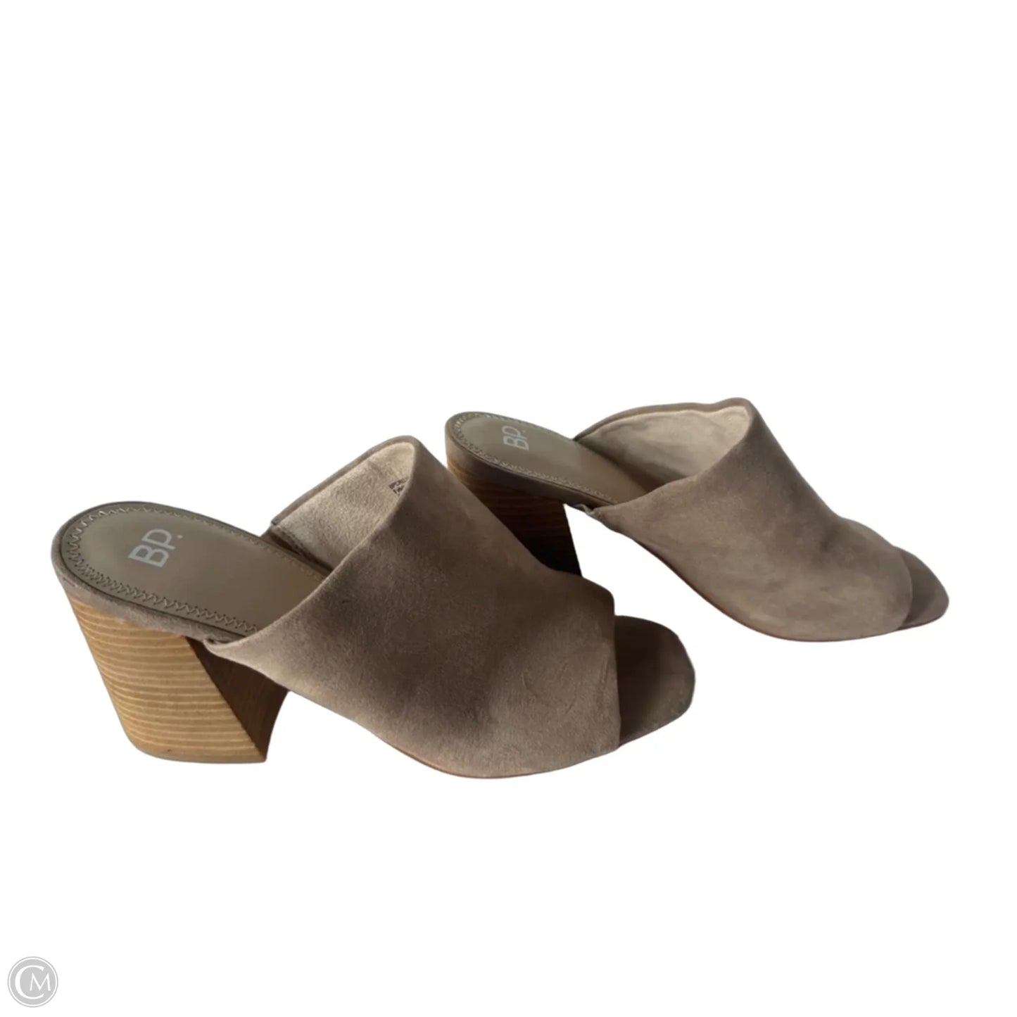 Shoes Heels Block By Bp In Tan, Size: 9