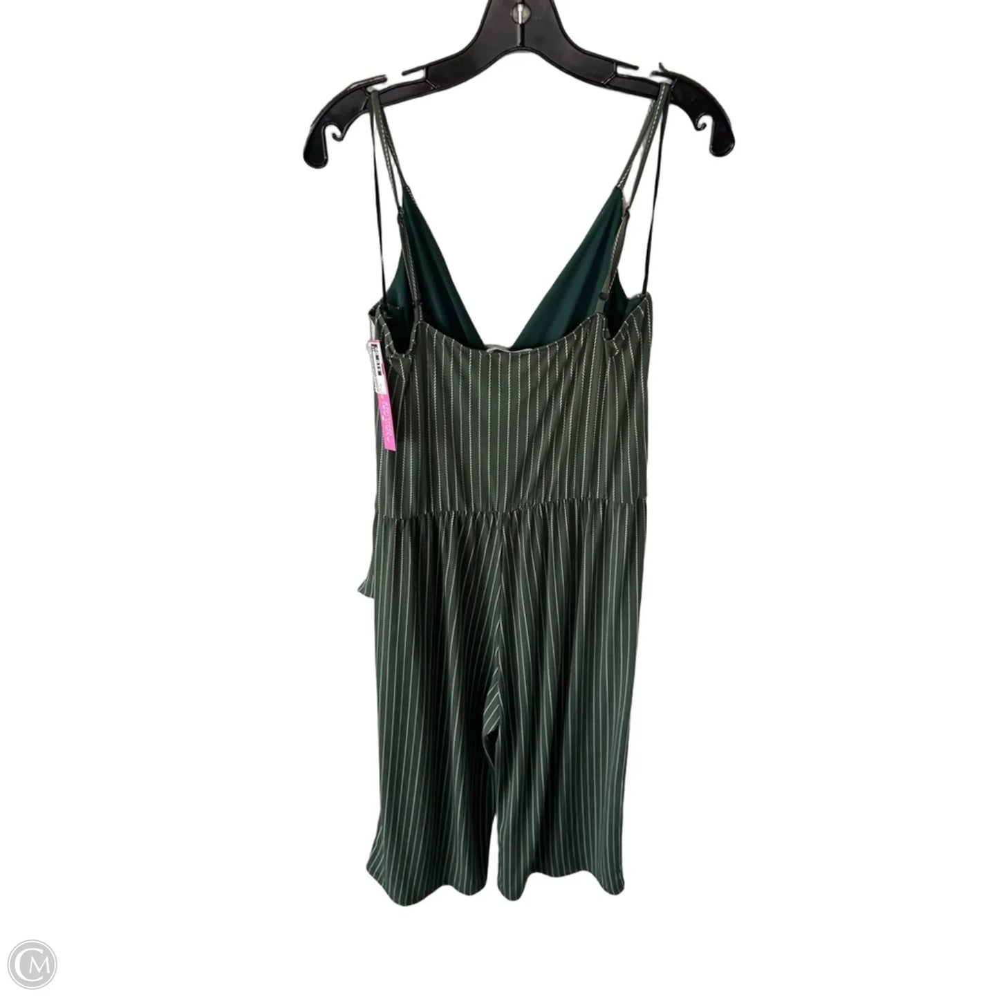 Jumpsuit By Kaileigh In Green & White, Size: Xl