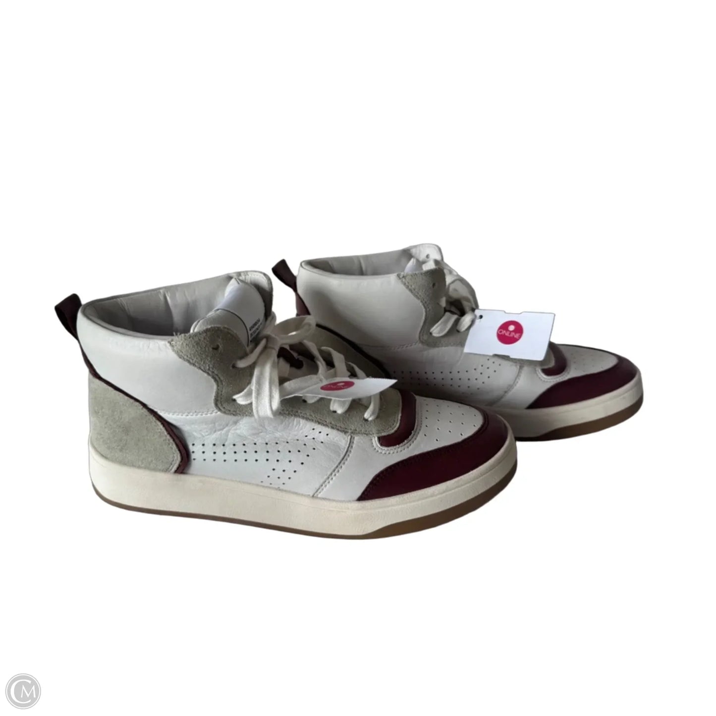 Shoes Sneakers By Steve Madden In Red & White, Size: 8