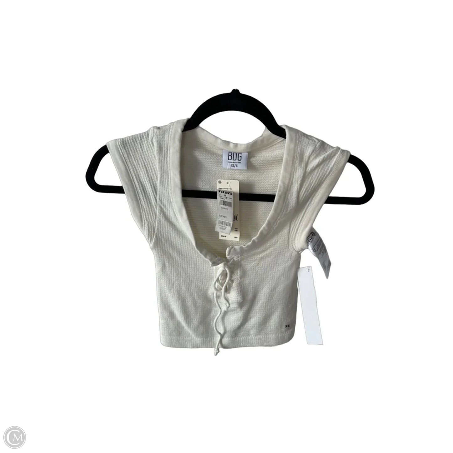 Top Sleeveless By Bdg In Cream, Size: Xs