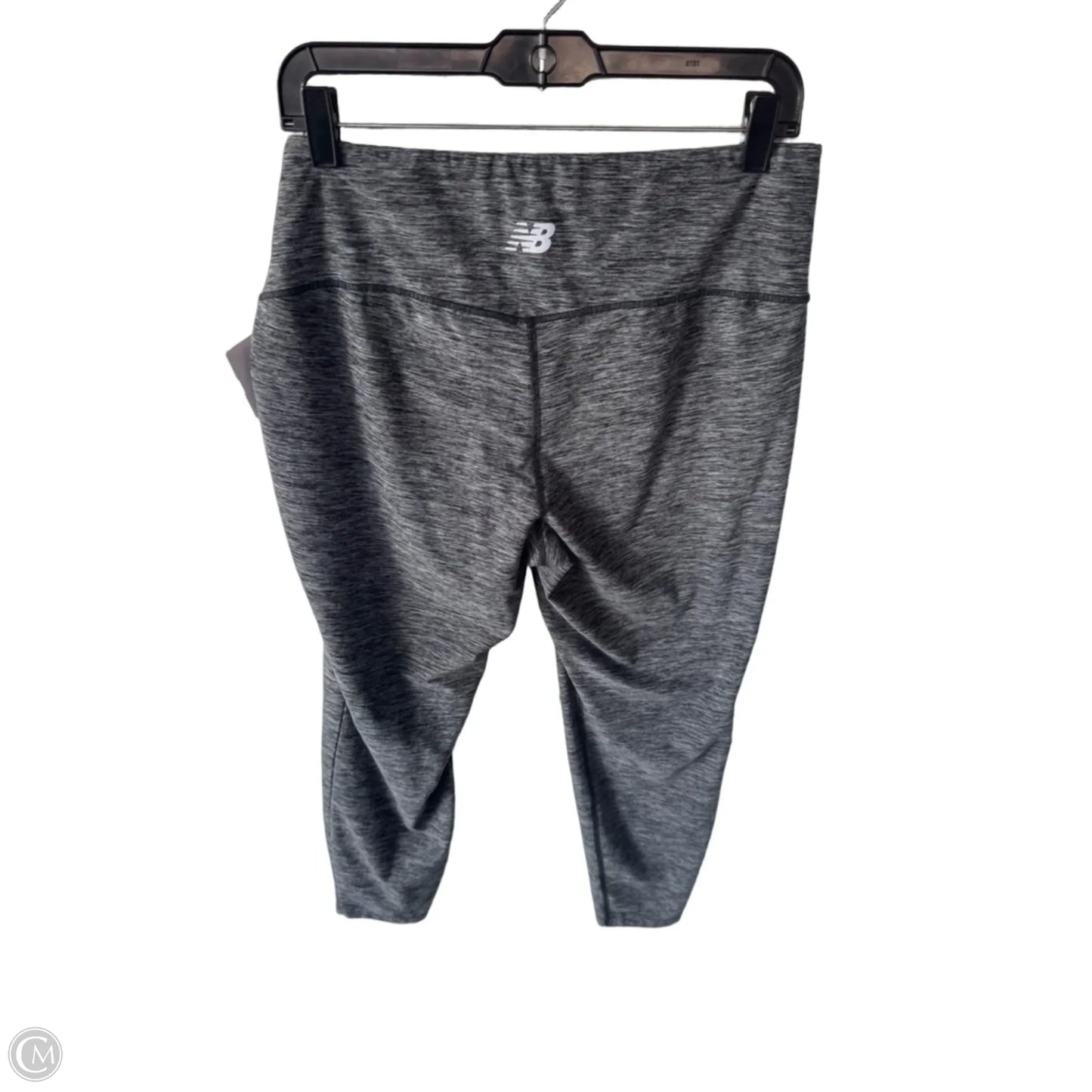 Athletic Leggings By New Balance In Grey, Size: 16