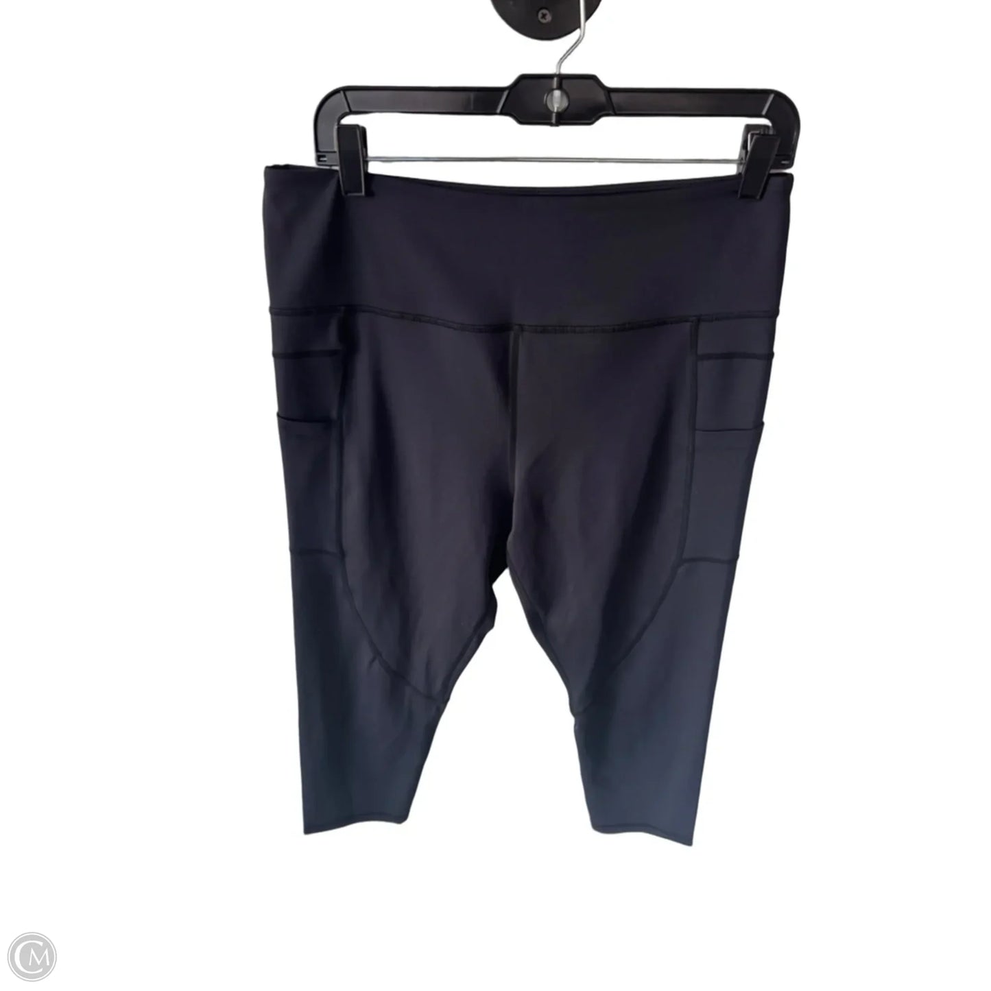Athletic Capris By Zyia In Black, Size: 14