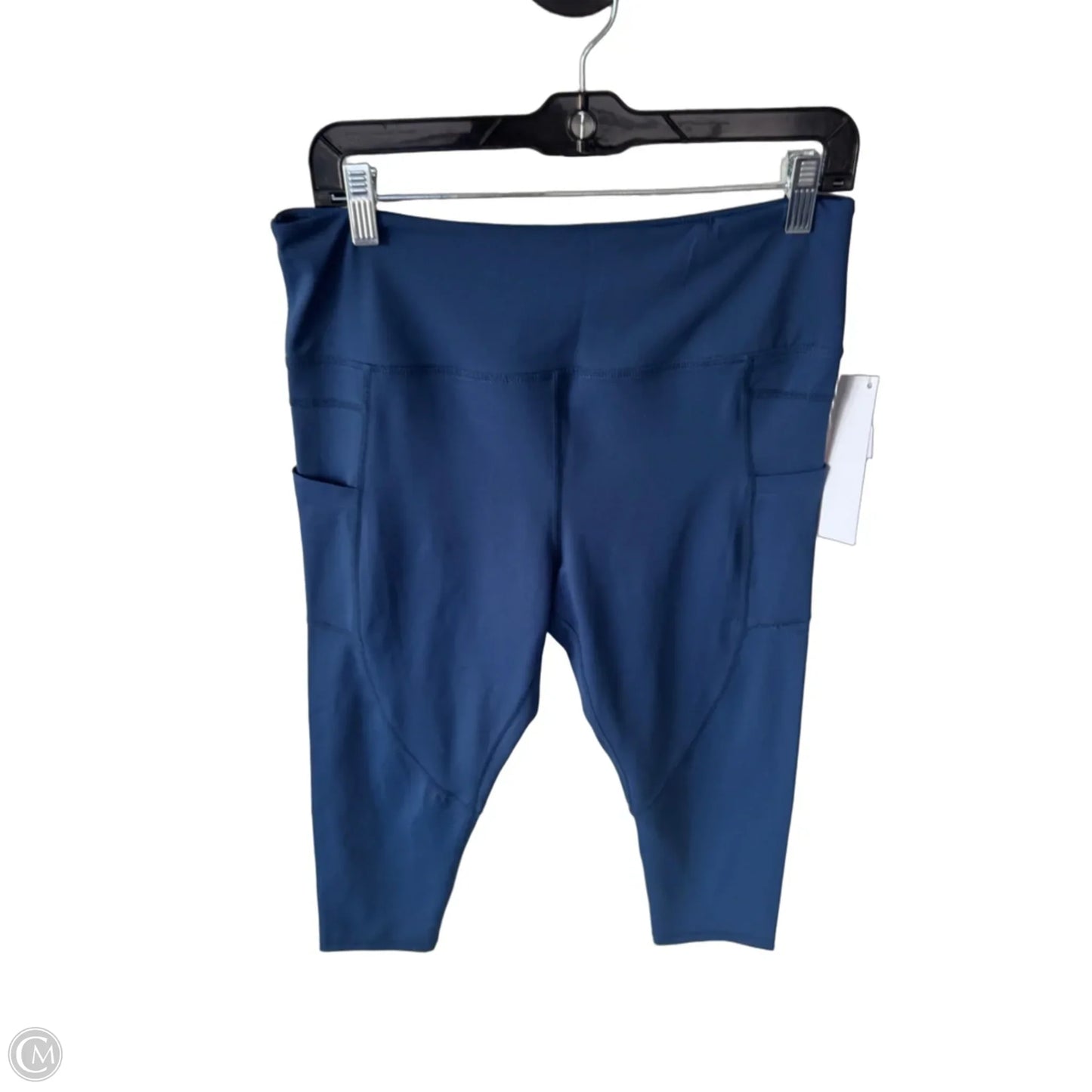 Athletic Capris By Zyia In Blue, Size: 14