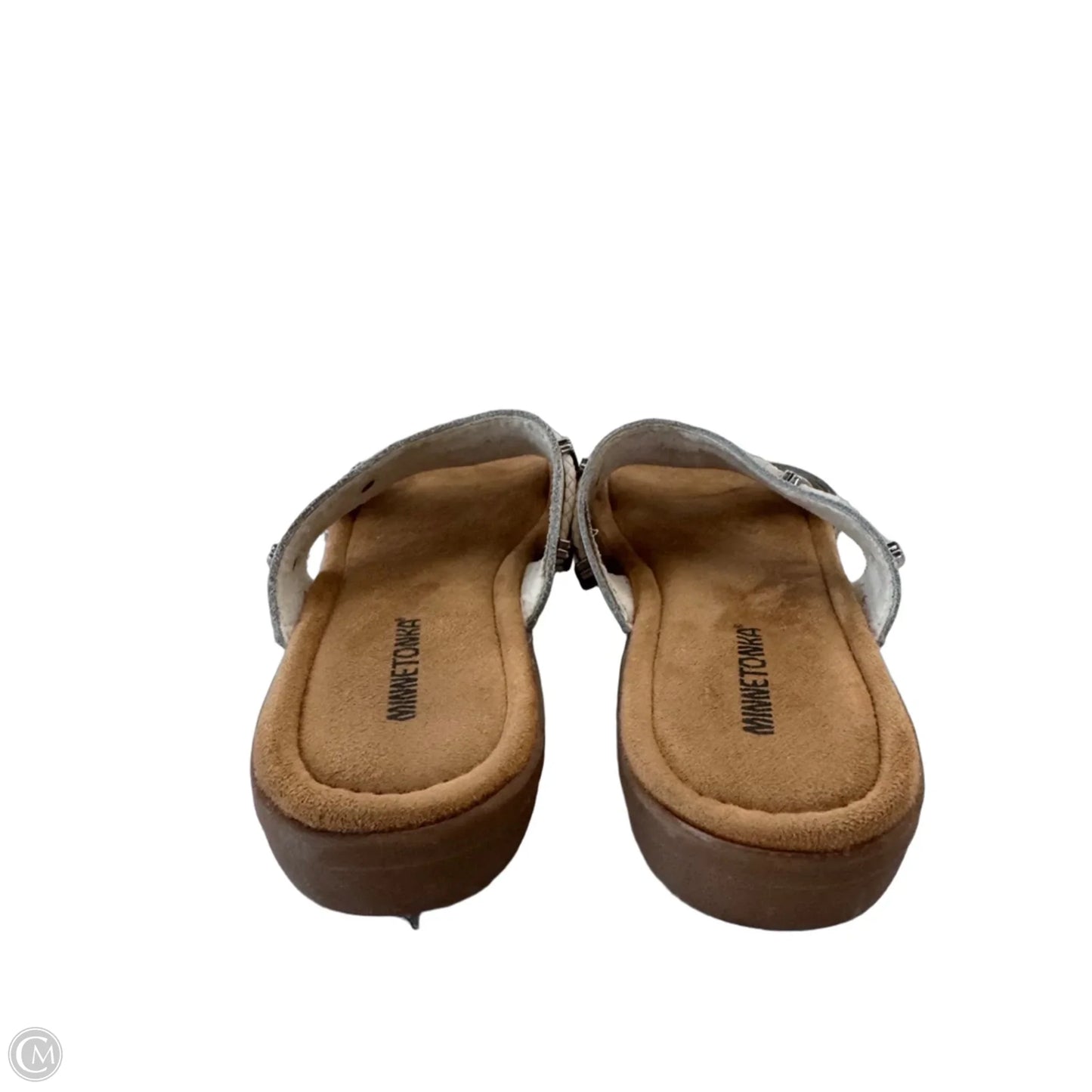 Sandals Flats By Minnetonka In White, Size: 10