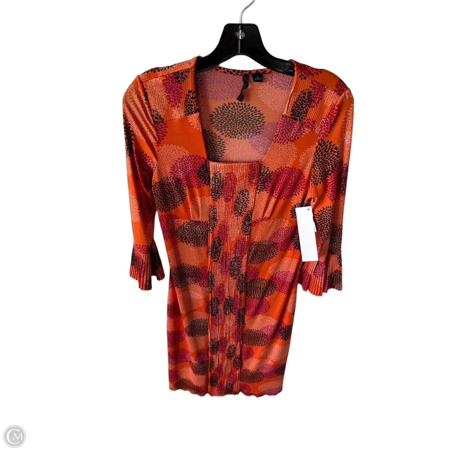 Dress Casual Short By Essentials In Orange, Size: S