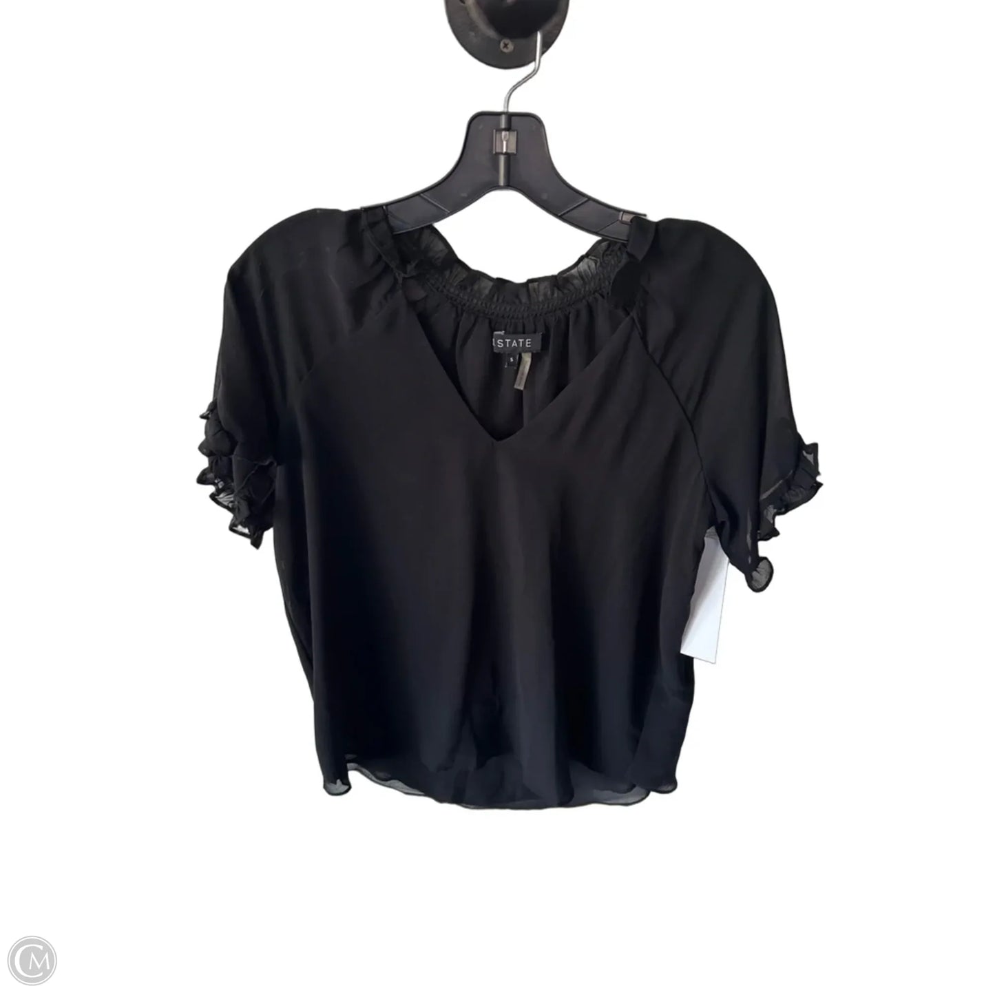 Top Short Sleeve By 1.state In Black, Size: S