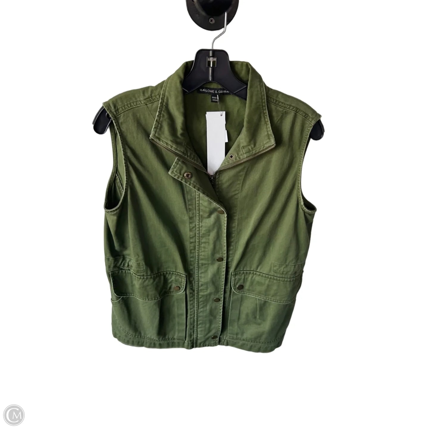 Vest Other By Harlowe & Graham In Green, Size: S