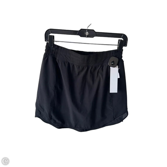 Athletic Skort By Lululemon In Black, Size: 8
