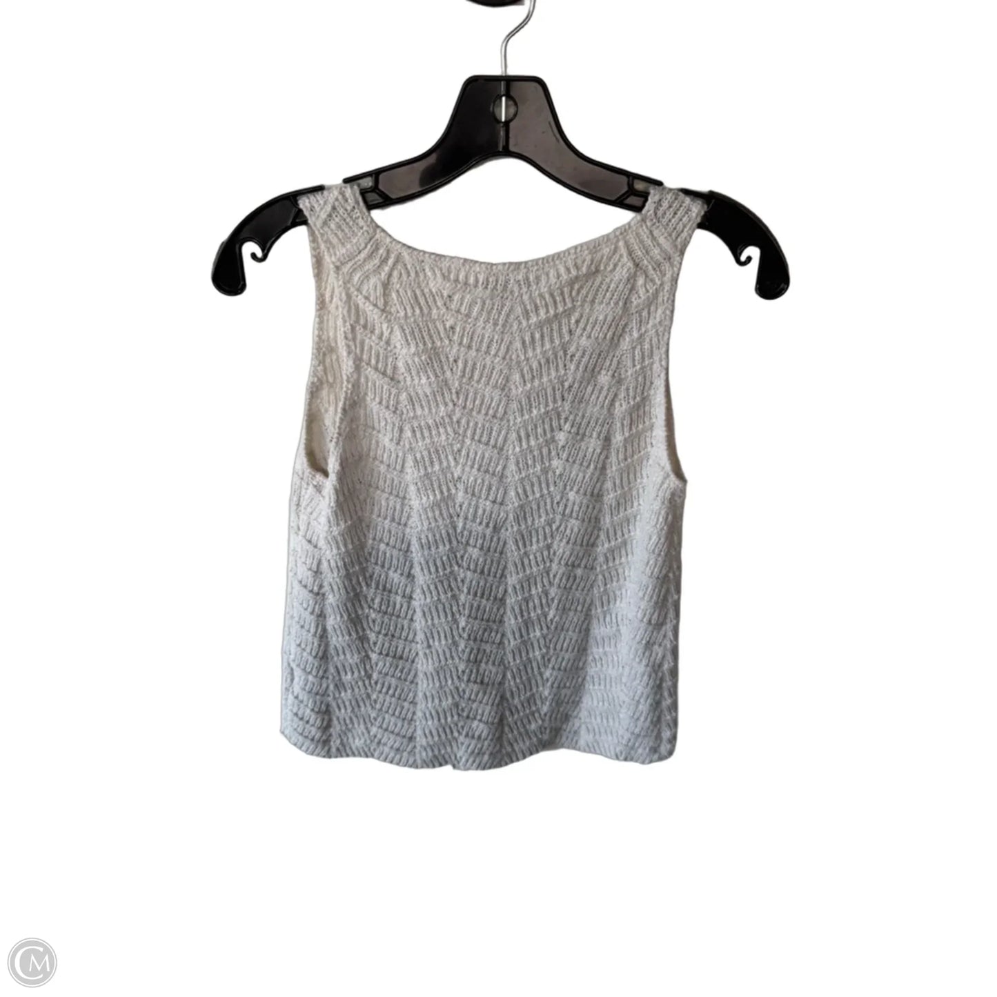 Vest Sweater By Madewell In Cream, Size: Xs