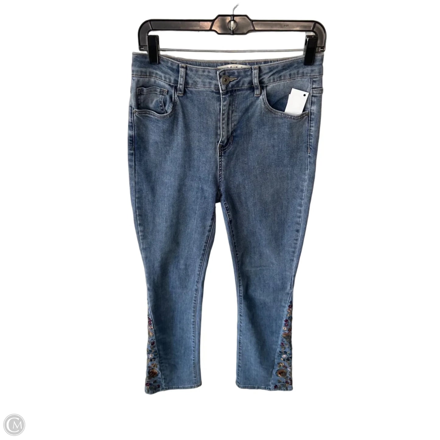 Jeans Boot Cut By Charlie B In Blue Denim, Size: 6
