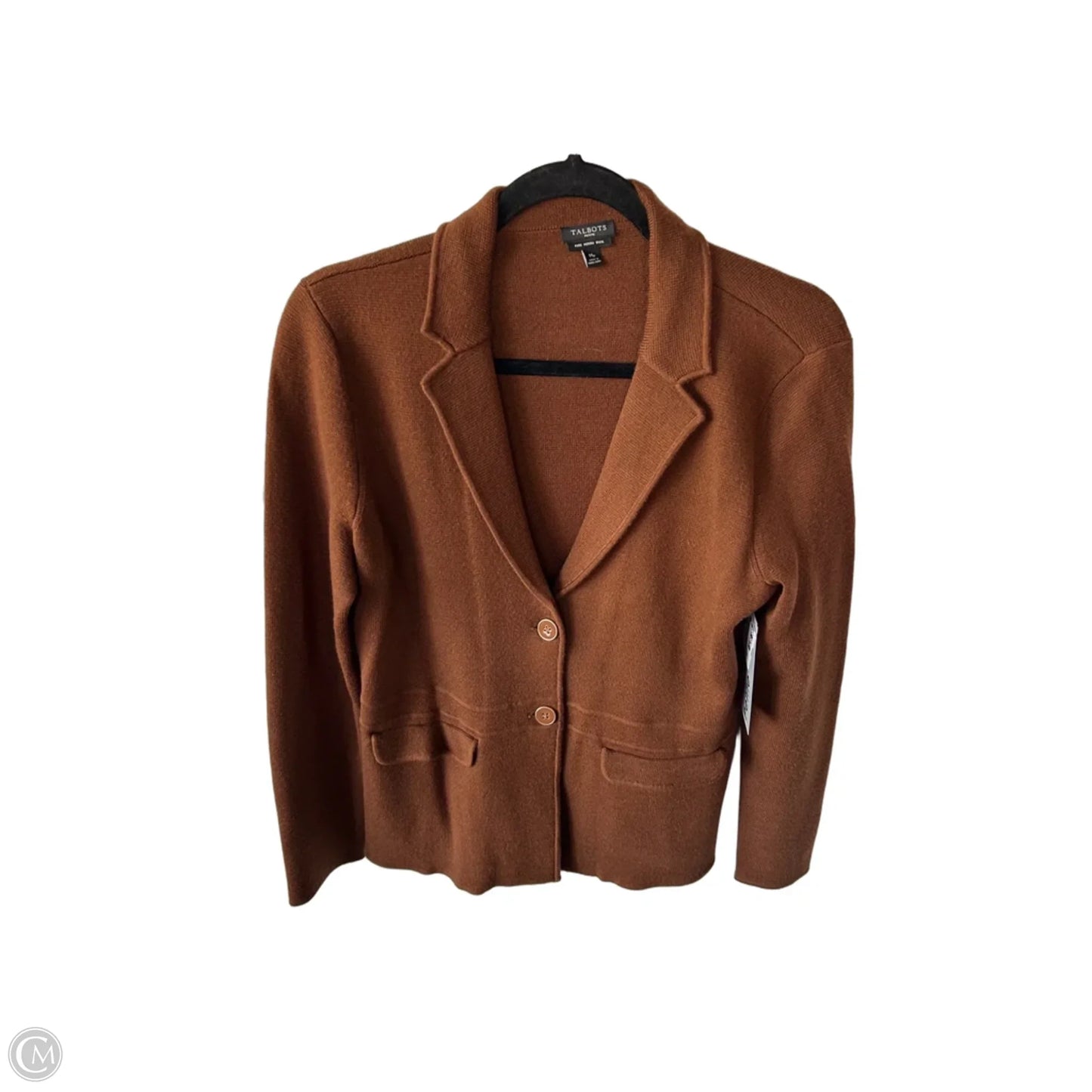 Blazer By Talbots In Brown, Size: Mp