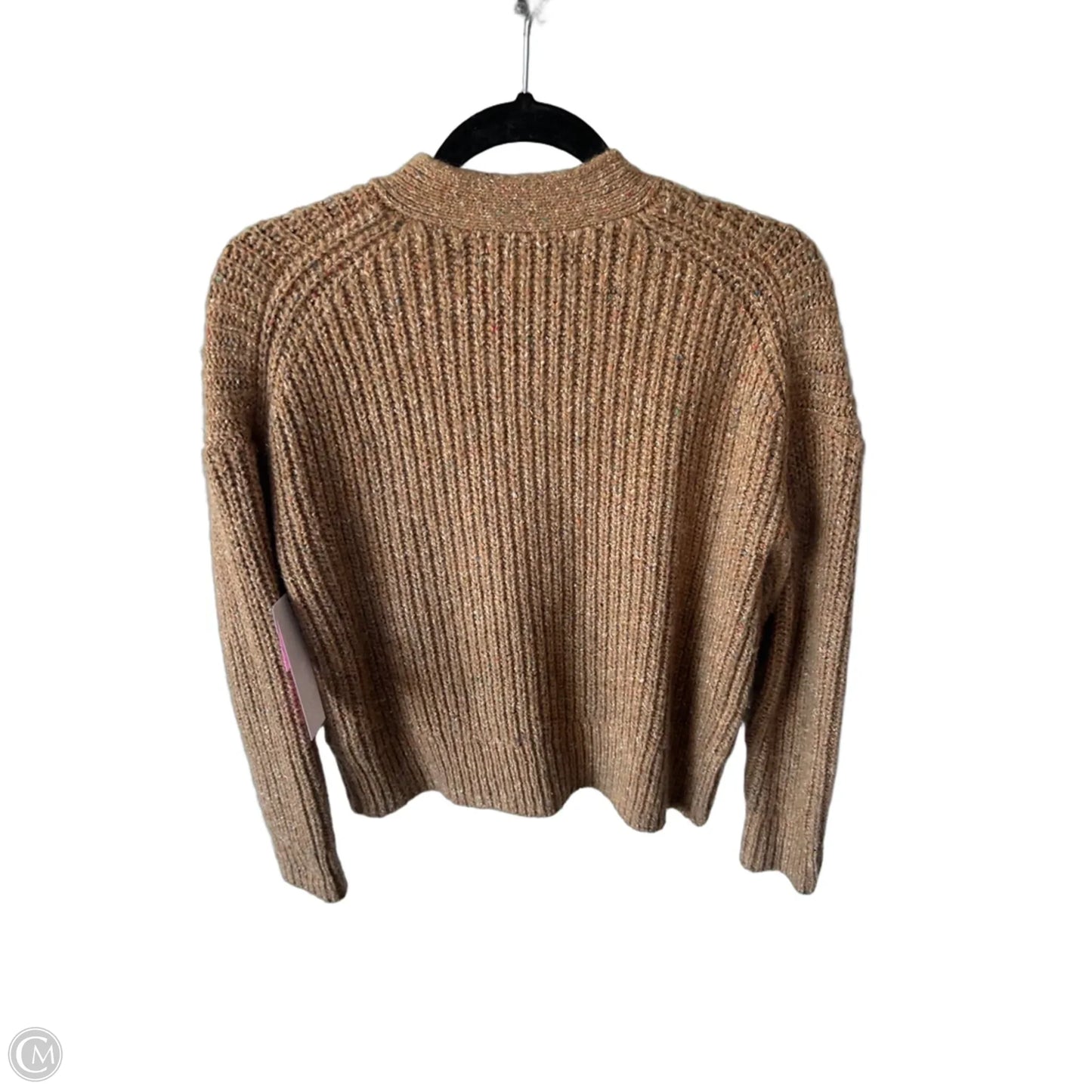 Sweater Cardigan By Madewell In Tan, Size: Xs