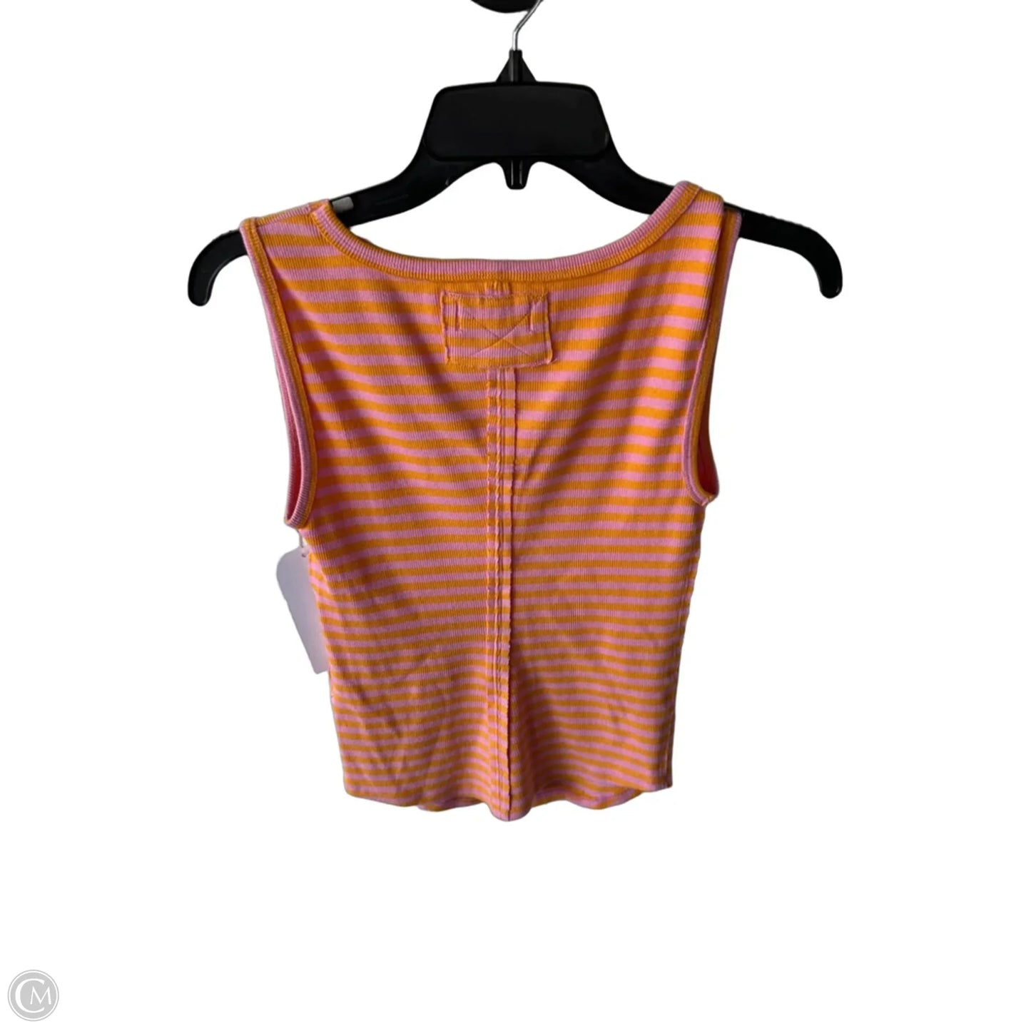 Top Sleeveless Basic By We The Free In Pink & Yellow, Size: S
