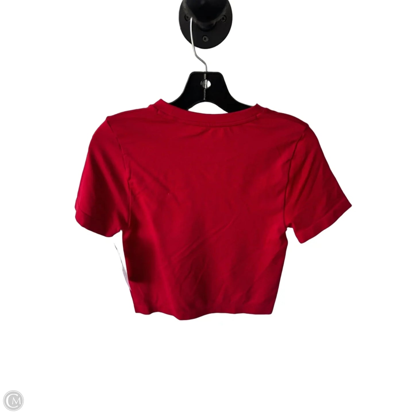 Top Short Sleeve Basic By A New Day In Red, Size: M