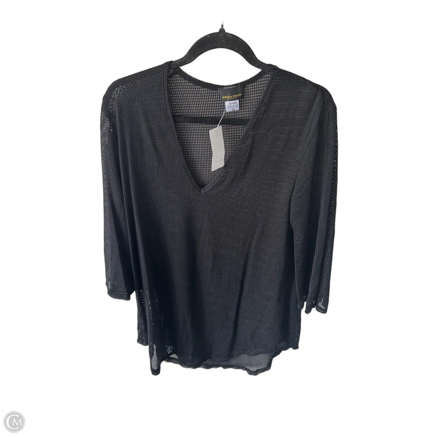 Swimwear Cover-up By Jordan Taylor In Black, Size: M
