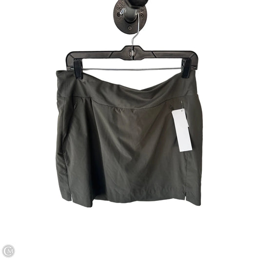 Athletic Skort By Athleta In Green, Size: 12