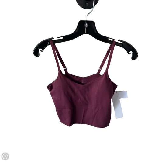 Athletic Bra By Tavi In Maroon, Size: Xs
