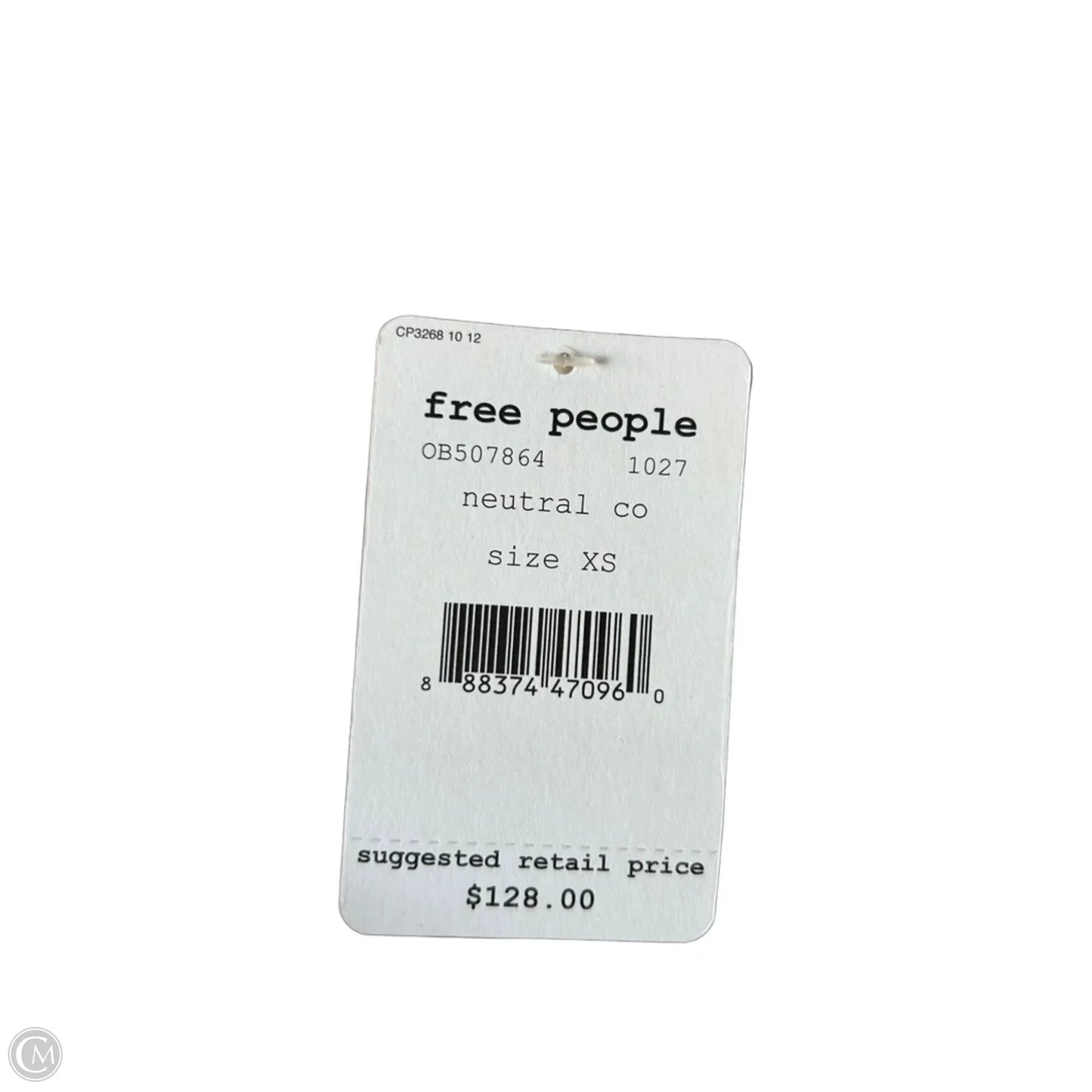 Dress Casual Short By Free People In Brown & Cream, Size: Xs