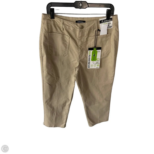 Jeans Straight By D Jeans In Tan, Size: 12