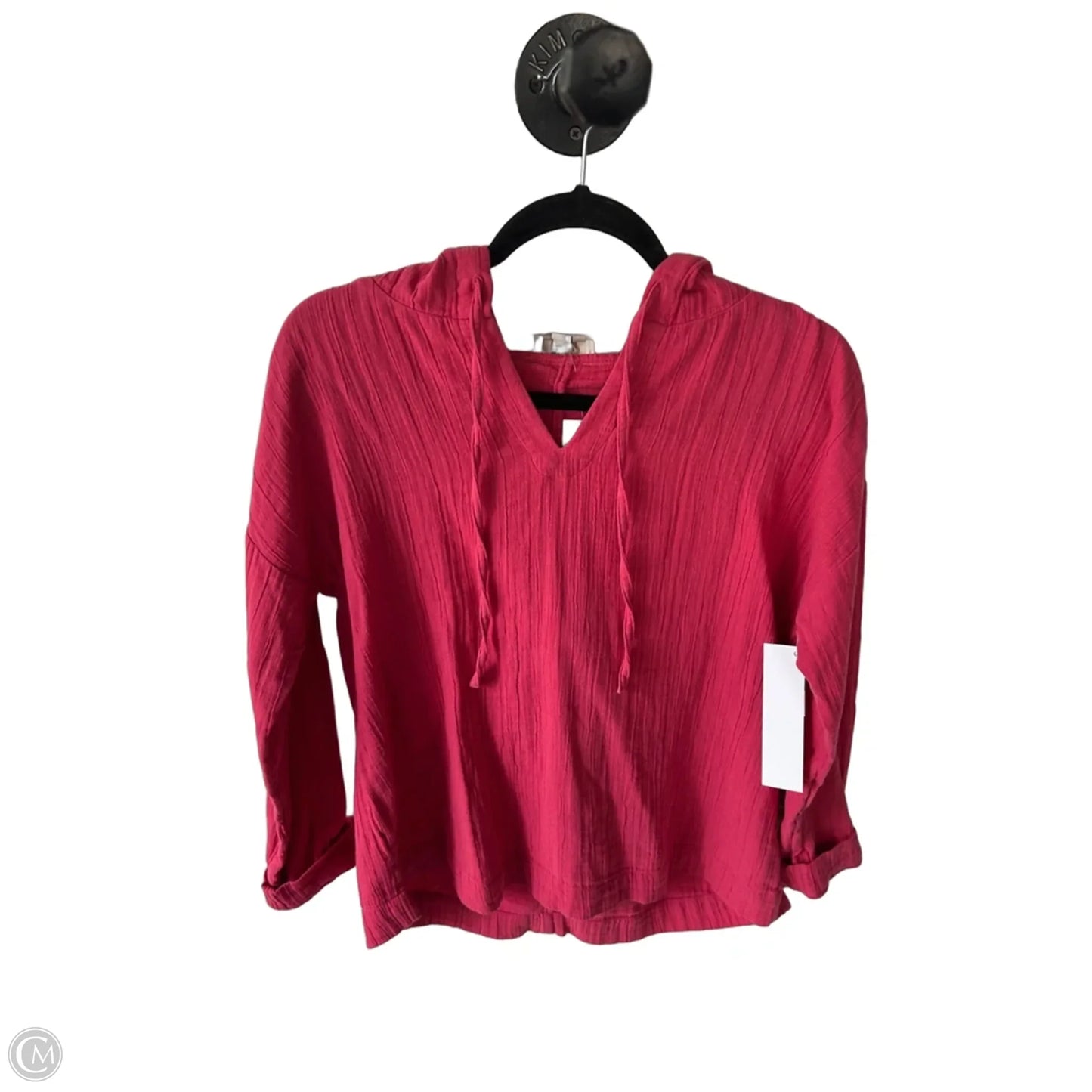 Top Long Sleeve By Loft In Pink, Size: Xs
