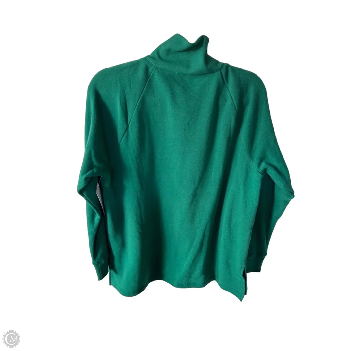 Sweatshirt Crewneck By J. Crew In Green, Size: L