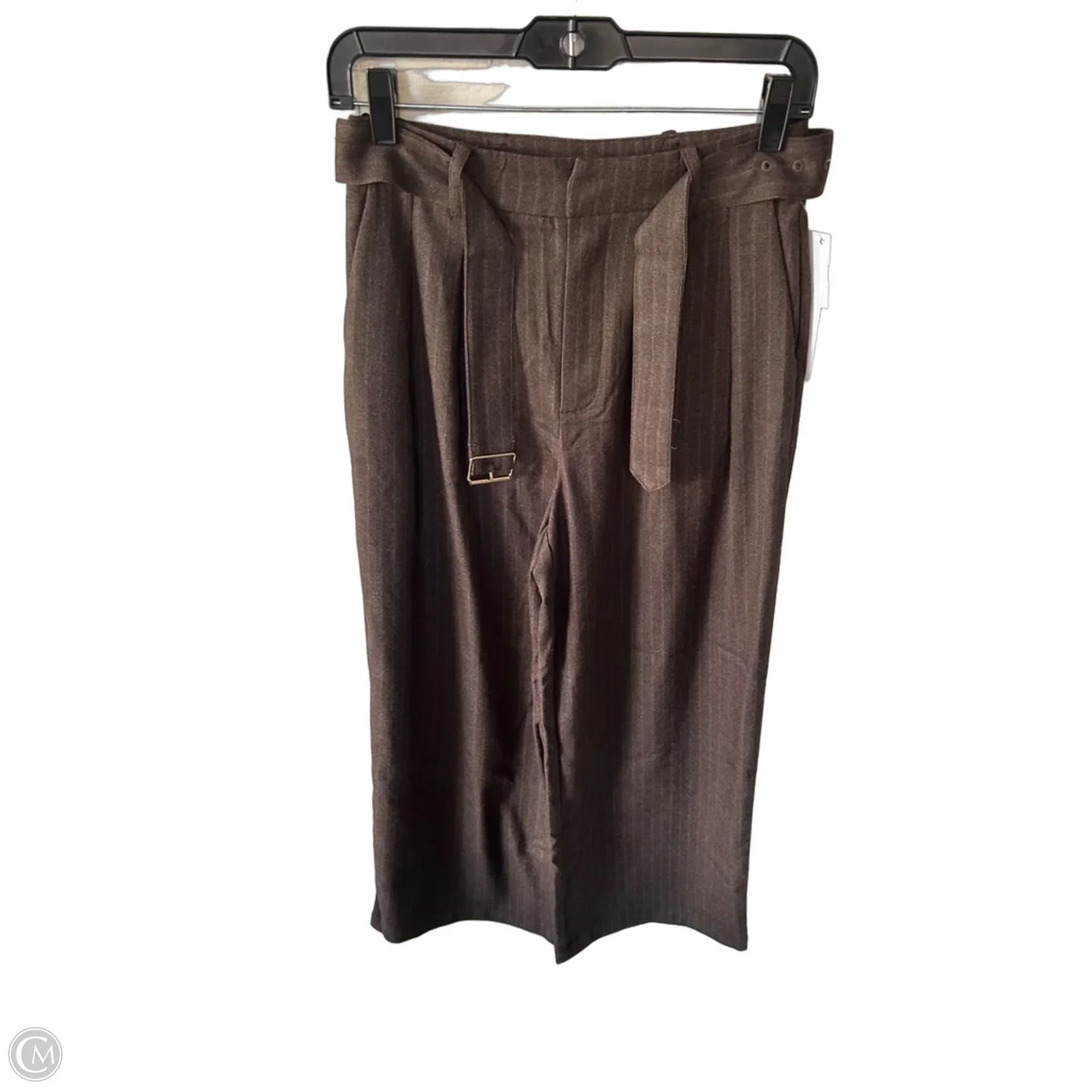 Pants Wide Leg By Commense In Brown, Size: 0